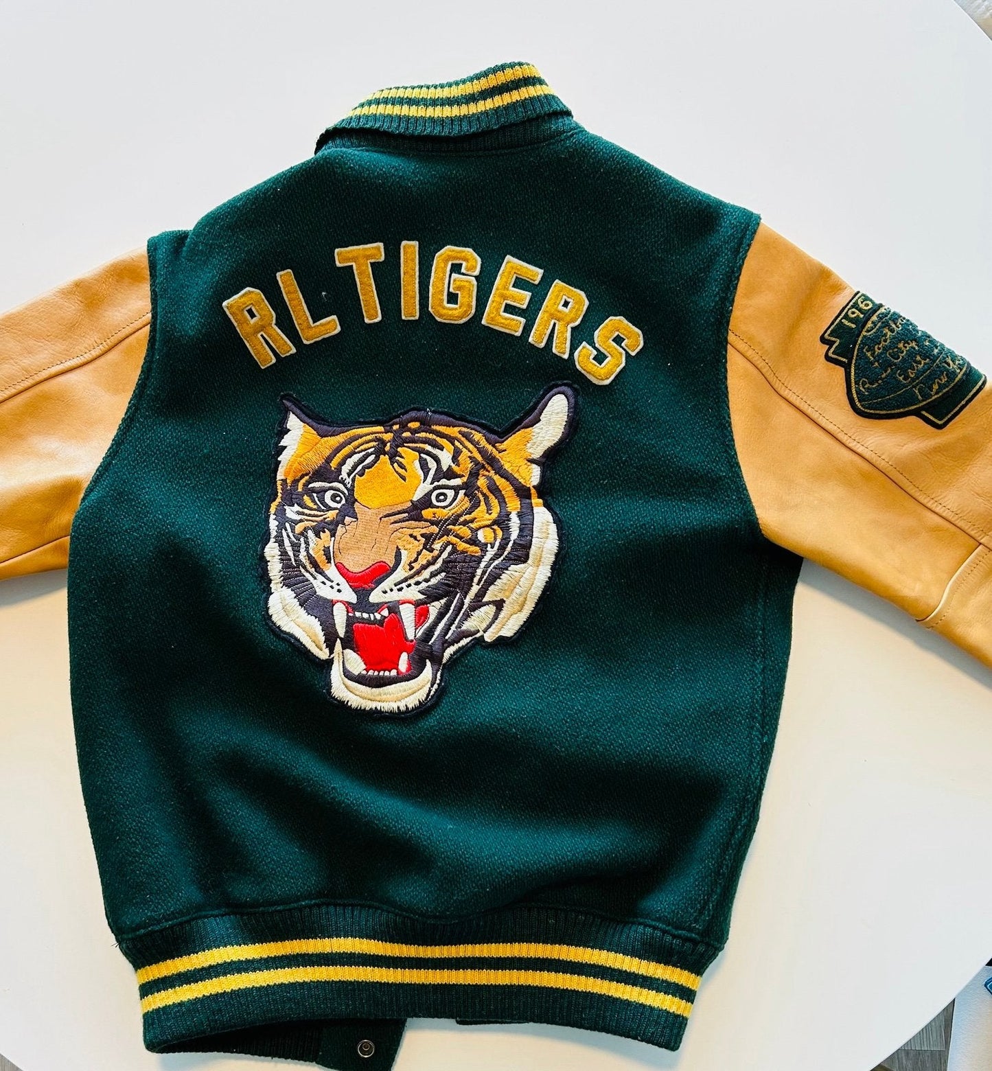 Rare Polo Ralph Lauren Signature Tigers Varsity Bomber