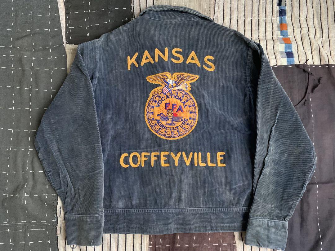 Oni Fade 70s FFA vtg Corduroy Jacket Farmers Made in USA