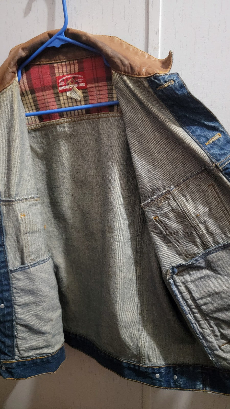 Hand painted invader zim Jean jacket