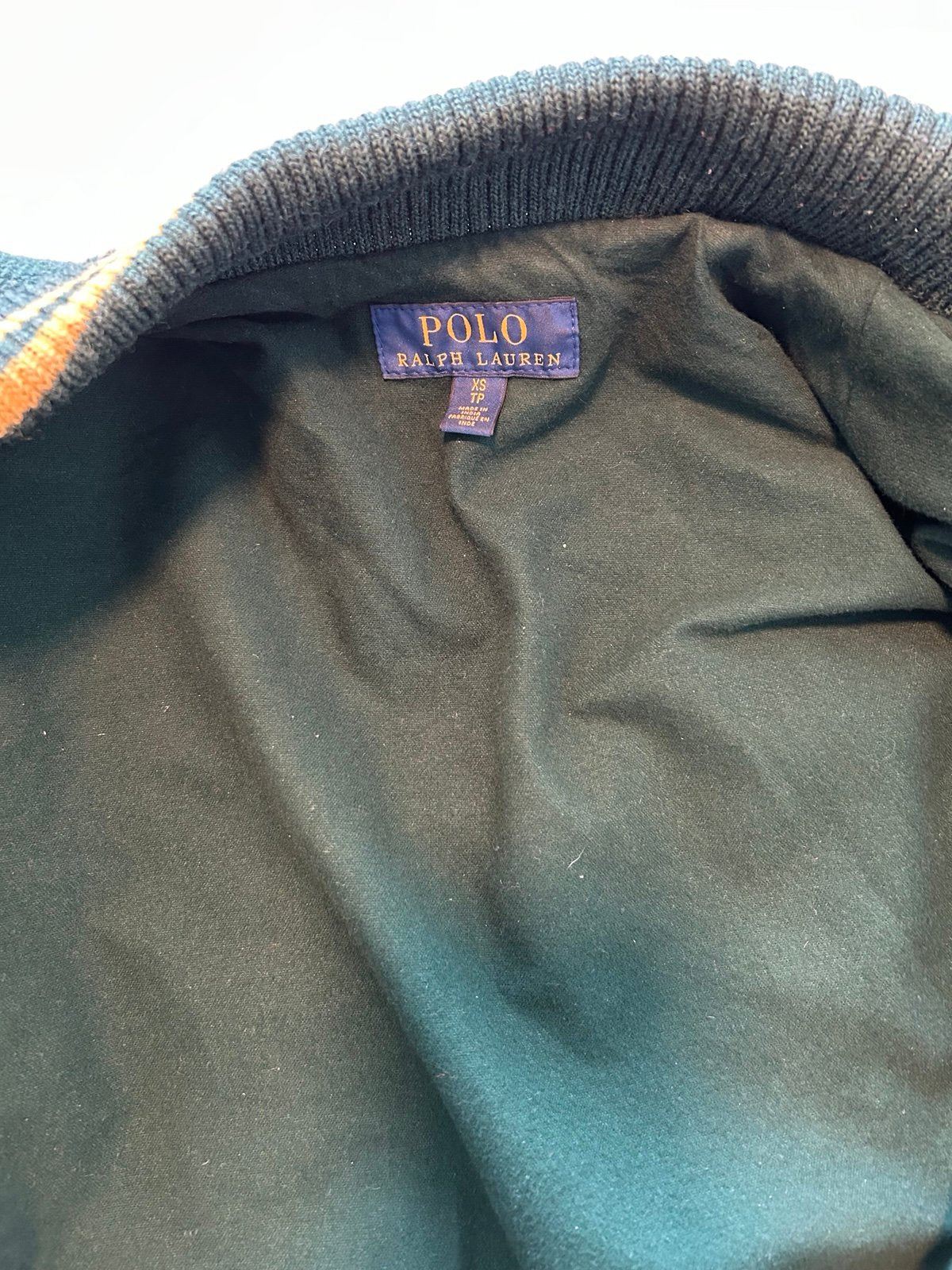 Rare Polo Ralph Lauren Signature Tigers Varsity Bomber