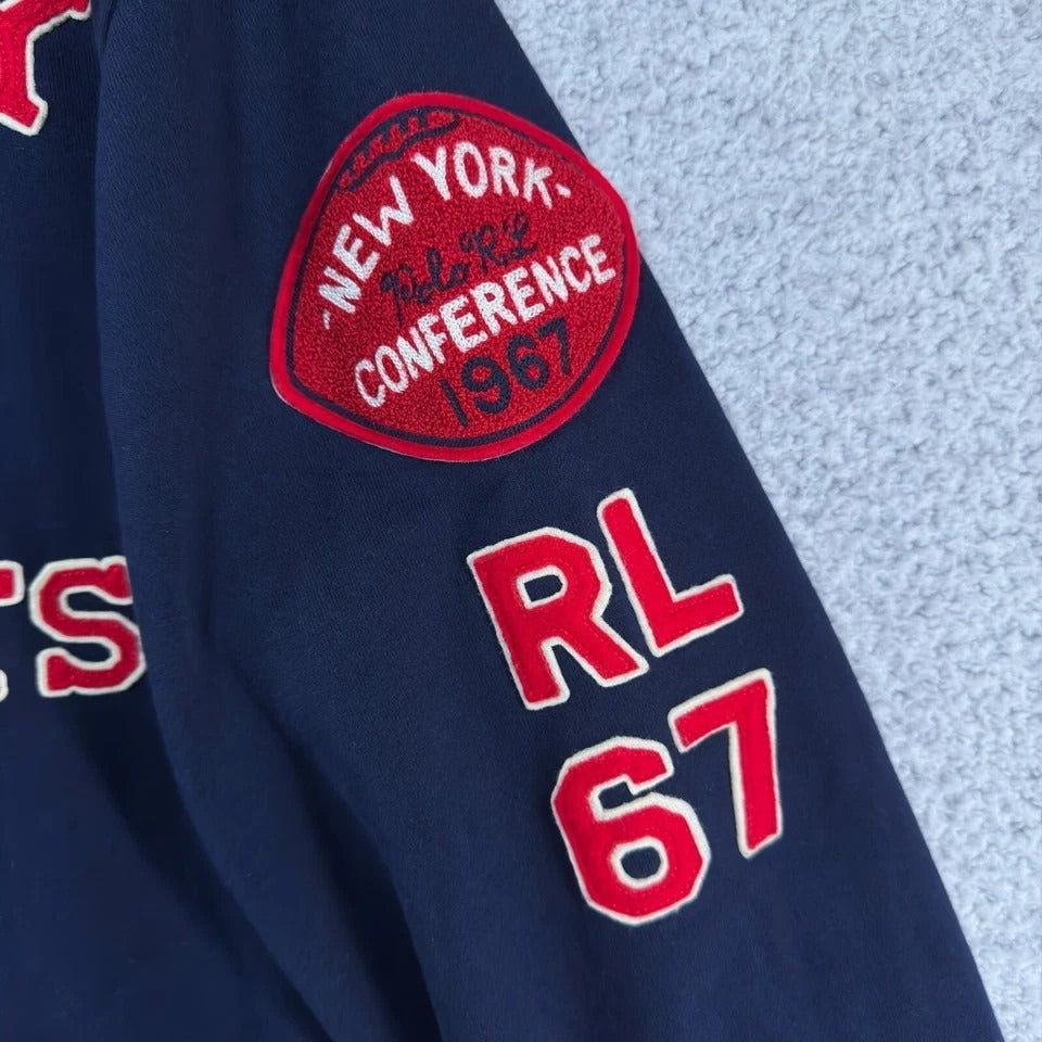 Polo Ralph Lauren New York Wildcats Limited Edition Varsity Letterman Jacket Med