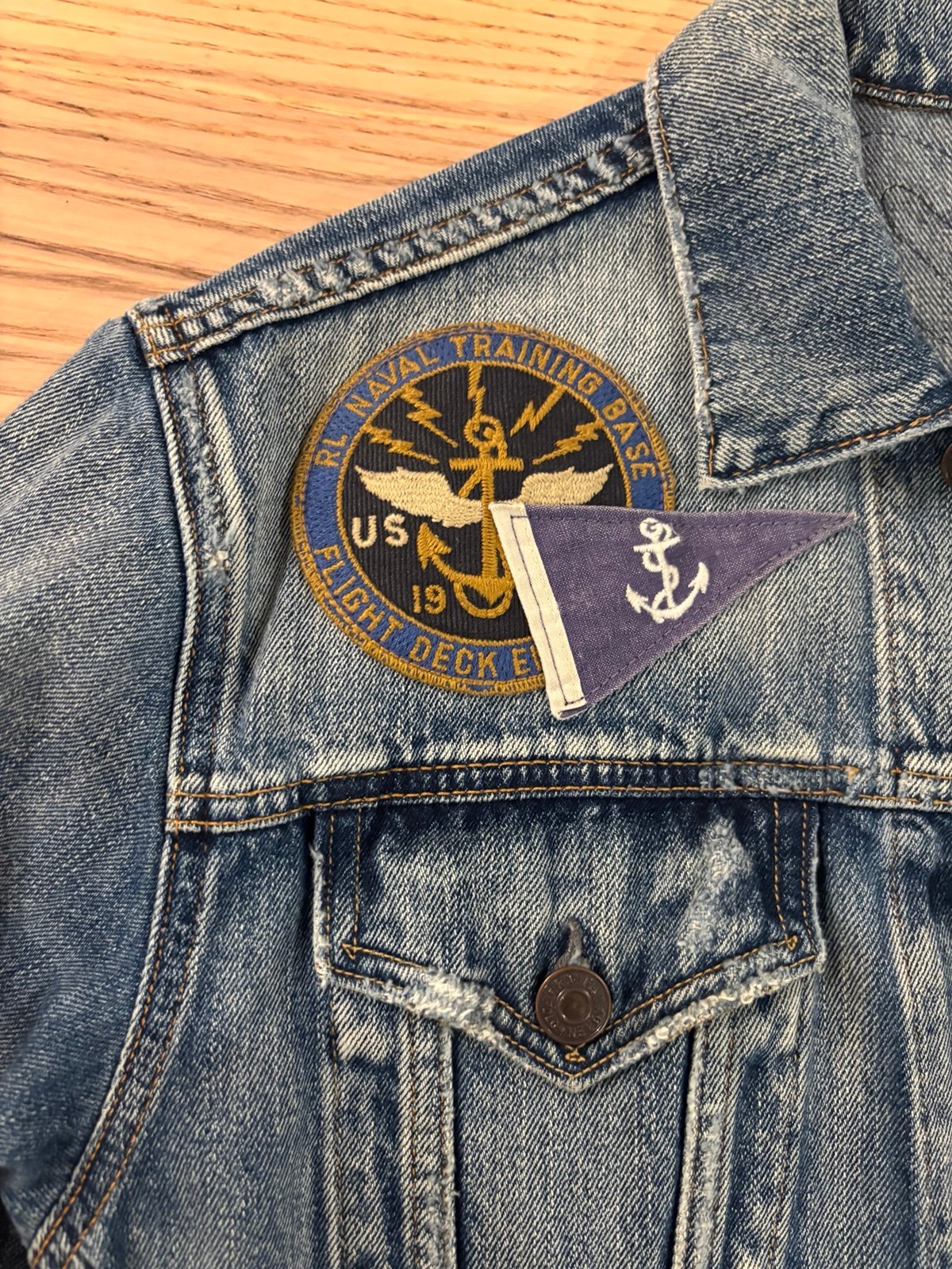Ralph Lauren Jean jacket women’s one of a kind rare
