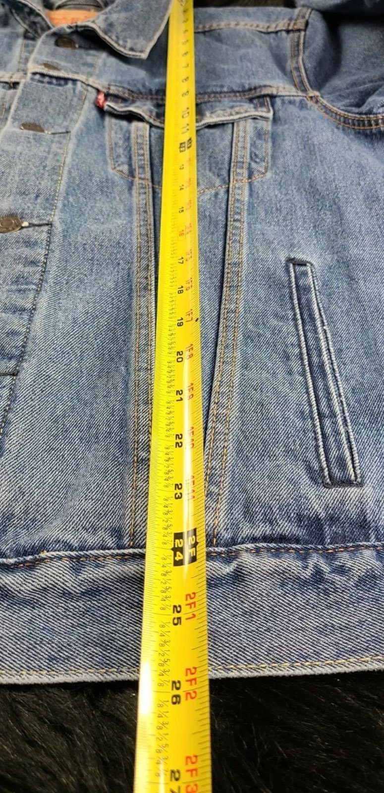 Vintage Custom Levi Jean Jacket