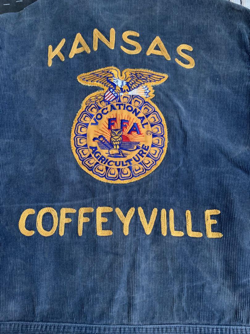 Oni Fade 70s FFA vtg Corduroy Jacket Farmers Made in USA