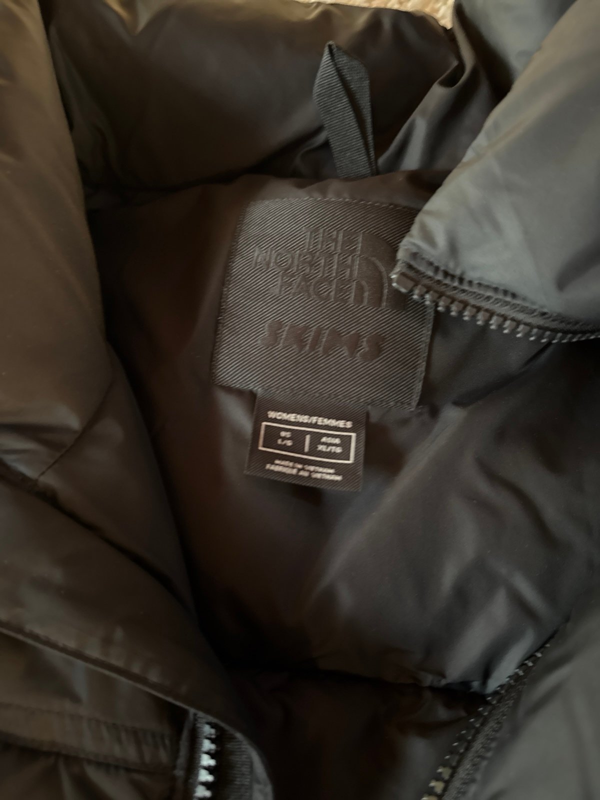 Skims x The North Face Retro Nuptse Jacket Coat