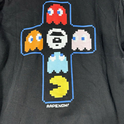 BAPE A Bathing Ape Hoodie Men Large Pacman Optic Gaming Sweatshirt