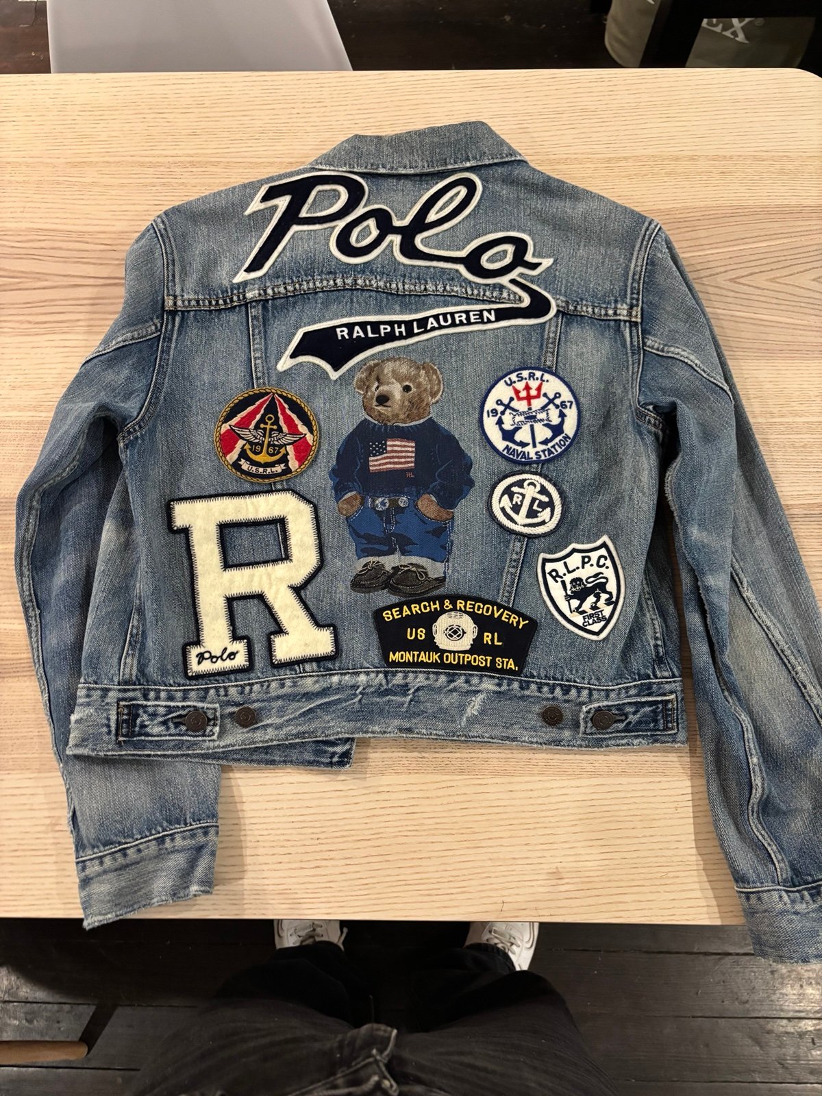 Ralph Lauren Jean jacket women’s one of a kind rare