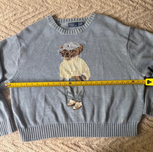 Ralph Lauren RL Polo Bear Cotton Jumper Sweater XXL