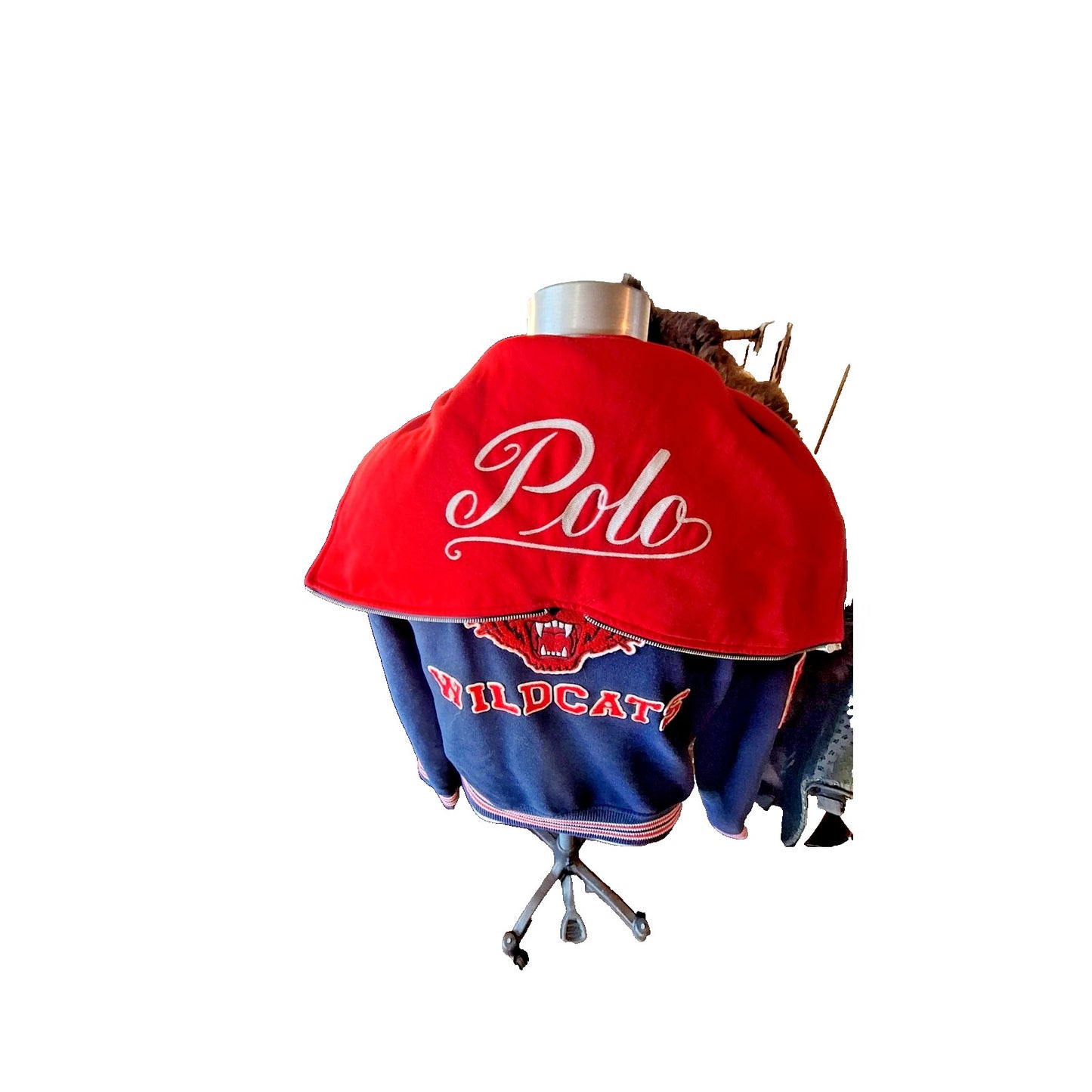Polo Ralph Lauren New York Wildcats Limited Edition Varsity Letterman Jacket Med