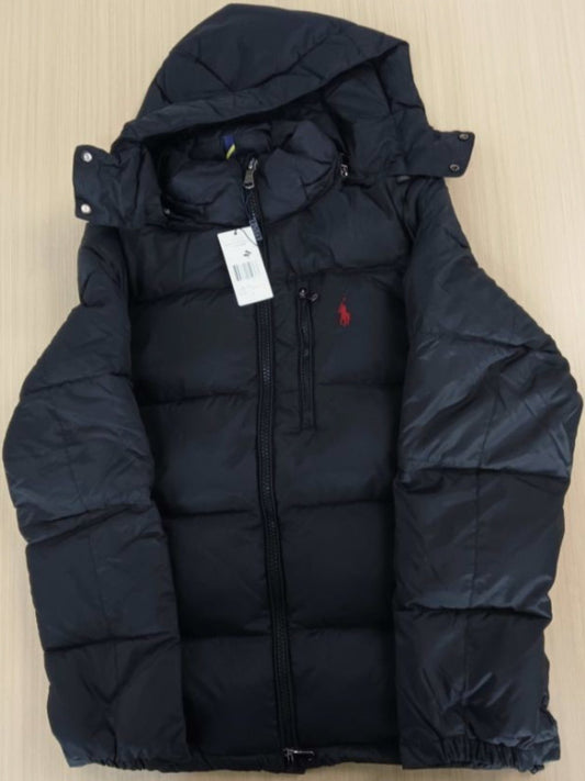 Polo Ralph Lauren Mens Gorham Down Jacket Black Size Medium