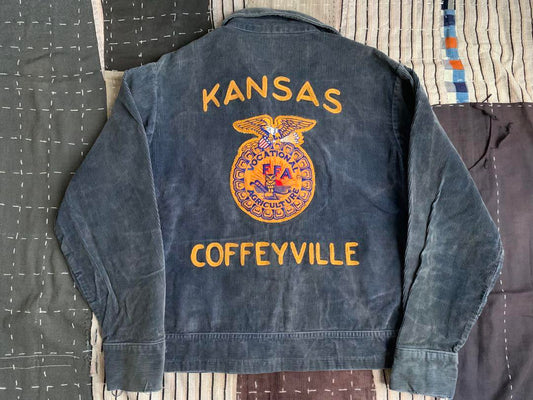 Oni Fade 70s FFA vtg Corduroy Jacket Farmers Made in USA