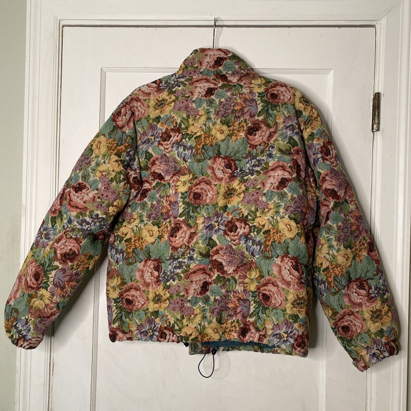 Golf Wang Garden Puffer Jacket Medium Floral Rose Pink Tyler The Creator EUC