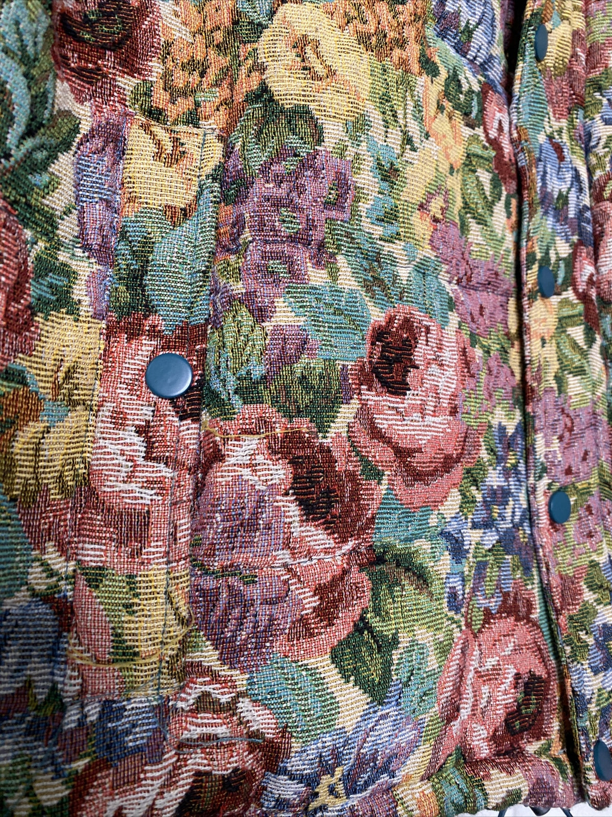 Golf Wang Garden Puffer Jacket Medium Floral Rose Pink Tyler The Creator EUC