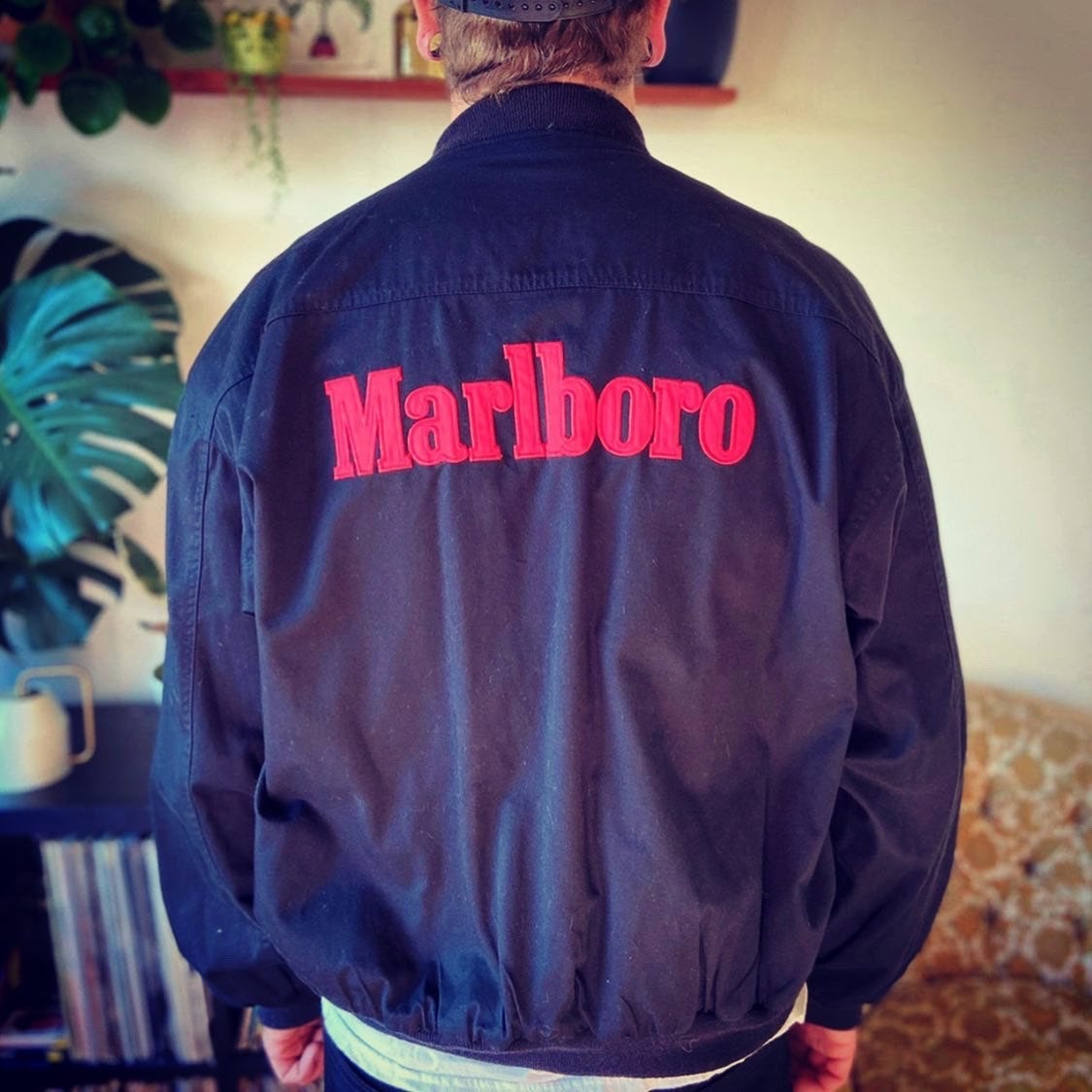 Vintage deadstock Marlboro bomber Jacket