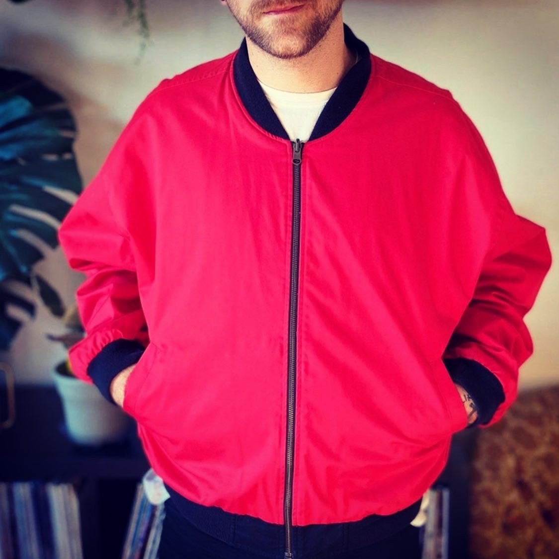 Vintage deadstock Marlboro bomber Jacket