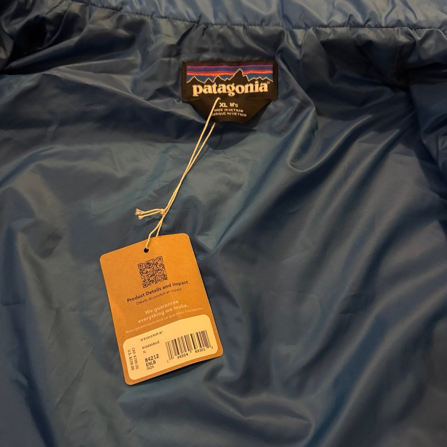 Men’s Patagonia Nano Puff Puffer Quilted Jacket