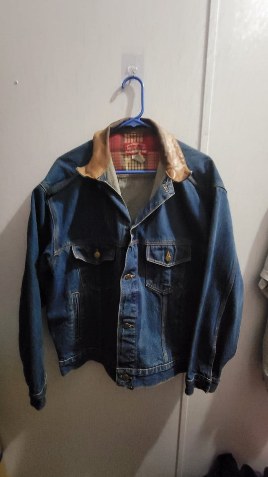 Hand painted invader zim Jean jacket
