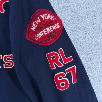 Polo Ralph Lauren New York Wildcats Limited Edition Varsity Letterman Jacket Med