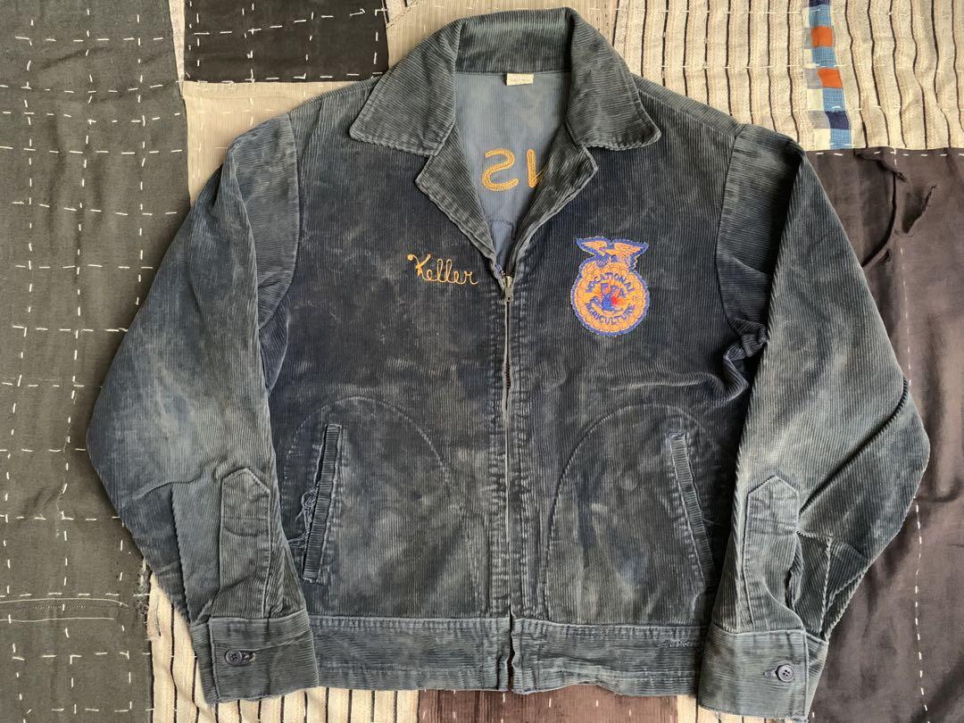 Oni Fade 70s FFA vtg Corduroy Jacket Farmers Made in USA