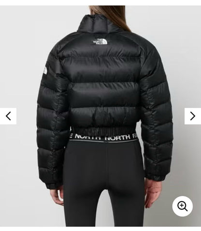 North Face cropped puffer NWT