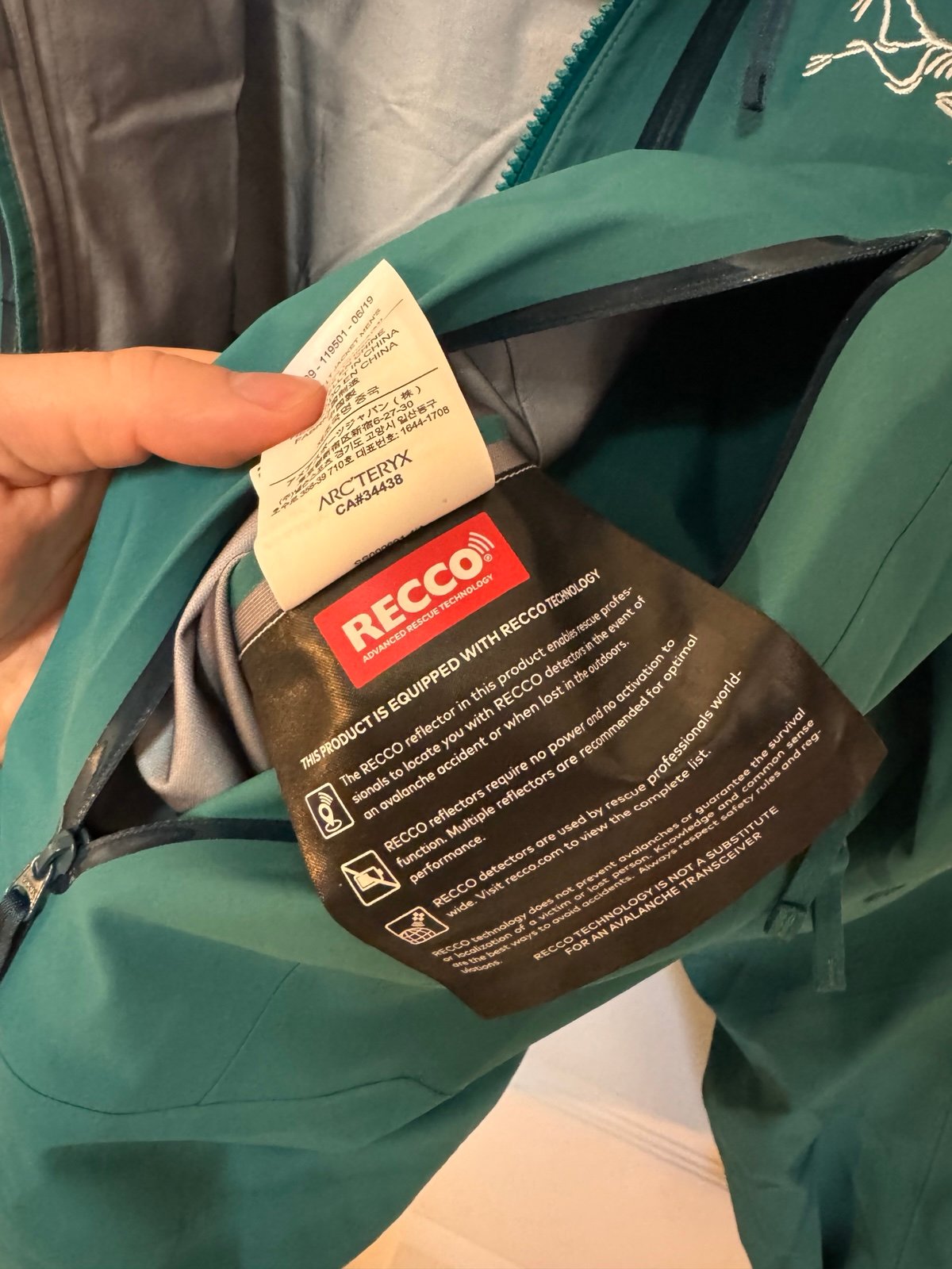 Arcteryx Sabre LT Goretex Jacket