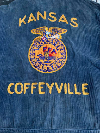 Oni Fade 70s FFA vtg Corduroy Jacket Farmers Made in USA
