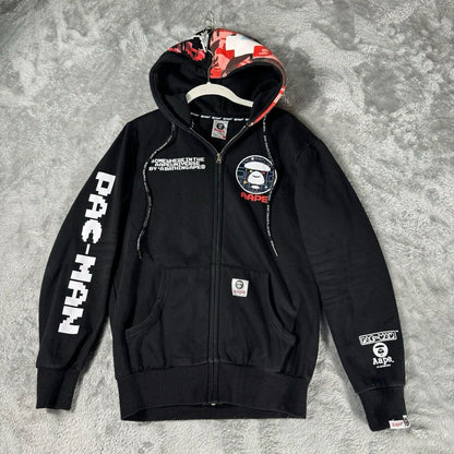 BAPE A Bathing Ape Hoodie Men Large Pacman Optic Gaming Sweatshirt