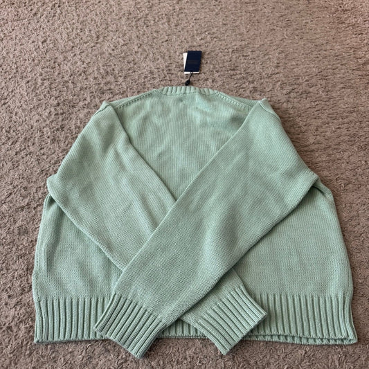 Women’s Polo Ralph Lauren Preppy Polo Bear Crewneck Knit Sweater