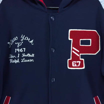 Polo Ralph Lauren New York Wildcats Limited Edition Varsity Letterman Jacket Med
